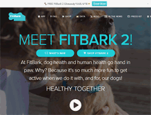 Tablet Screenshot of fitbark.com